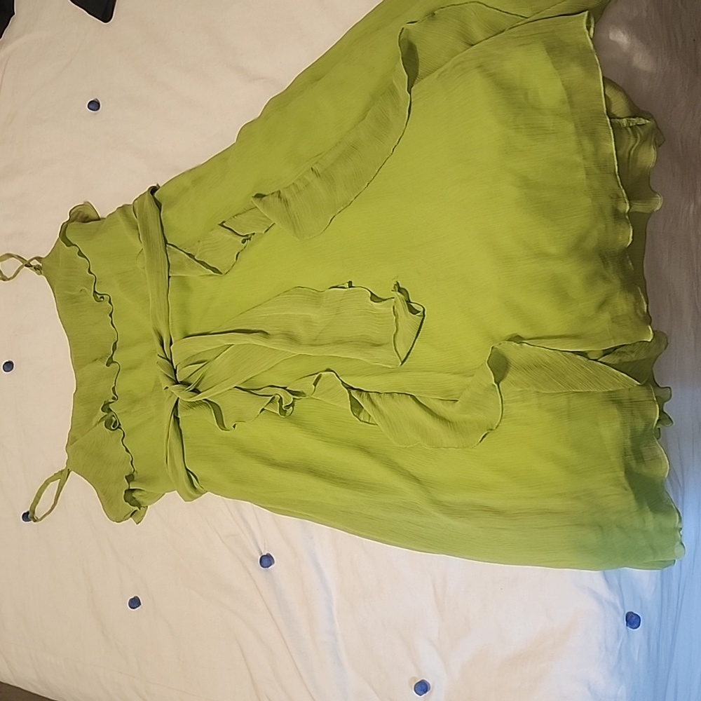 Beautiful green dress